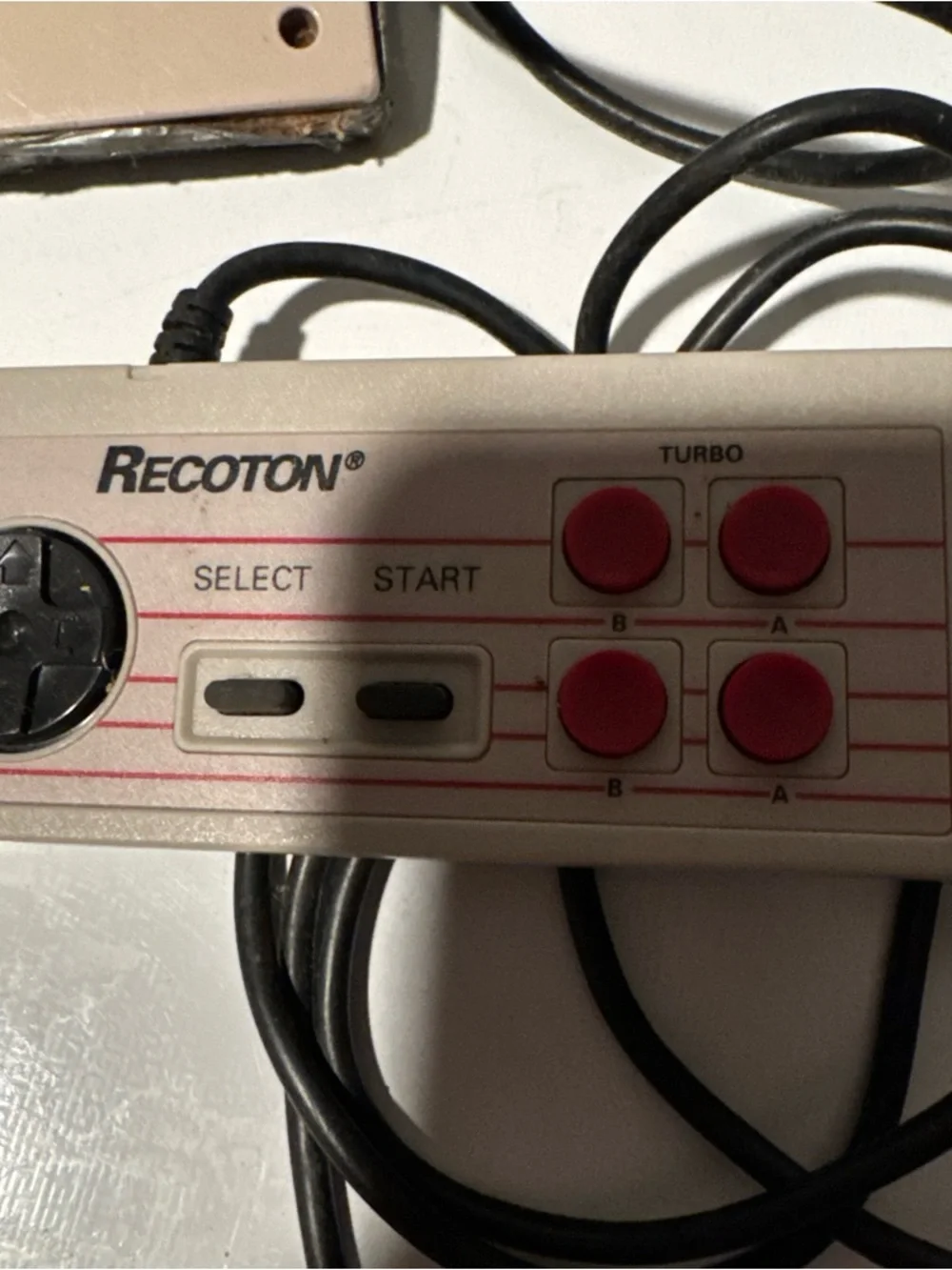 Nintendo Nes Controllers NES-004 For Parts/repair Poor Condition